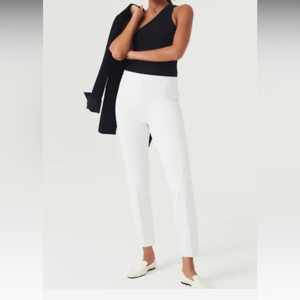 SPANX Women's On-The-Go Ankle Slim Straight Pants